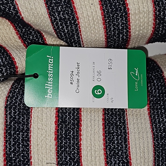 Cabi size 6 cruise jacket/blazer.  New with tags, excellent new condition. - Picture 6 of 10